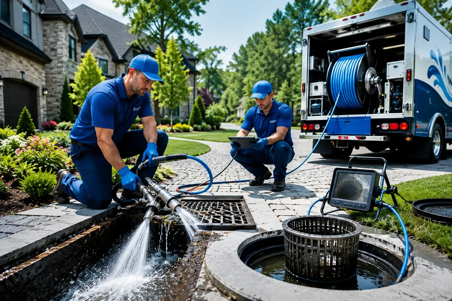 Local outdoor drain cleaning professionals in Mansfield, IL