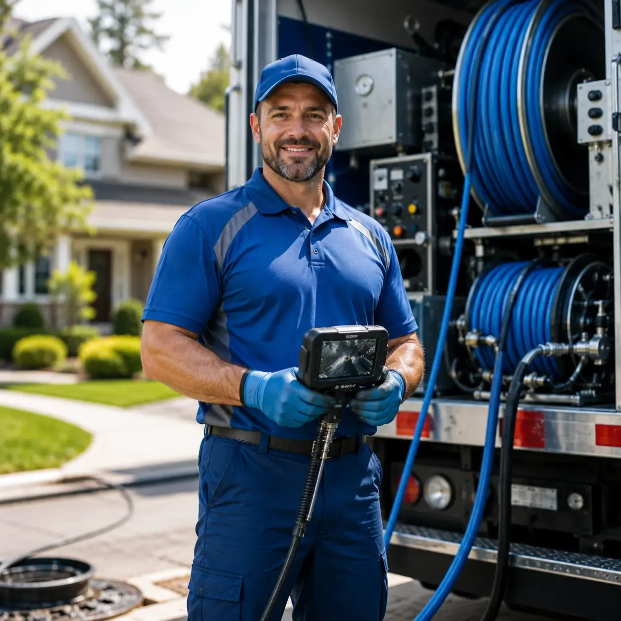 Local outdoor drain cleaning specialists in Mansfield, IL